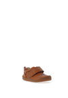 Start Rite Boy Leather Footprint Shoe, Tan
