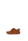 Start Rite Boy Leather Footprint Shoe, Tan