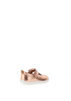 Start Rite Girls Leather Puzzle T-Bar Shoe, Rose Gold