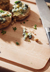 Stellar Wooden Cutting Board, 27cm x 22cm