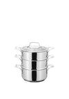 Stellar 20cm 3 Tier Multi Steamer, Silver