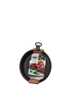 Stellar 8" Fluted Flan Tin Non-Stick Tray