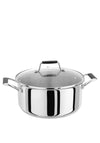 Stellar Induction Casserole Pot, 24cm