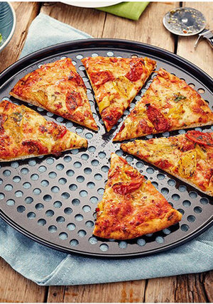 Stellar Non-Stick 14” Crispy Crust Pizza Tin