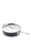 Stellar 6000 Hard Anodised Stainless Steel Non-Stick Sauté Pan, 28cm