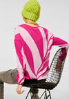 Street One Jacquard Sweater, Pink