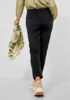 Street One Bonny Slim Leg Trousers, Black