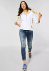 Street One Half Zip Sweatshirt, White