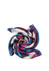Street One Abstract Loop Scarf, Blue Multi