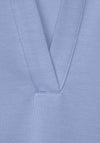 Street One Sleeveless Sweat Hoodie, Light Blue