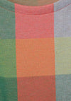 Street One Check Knit Top, Multi-Coloured