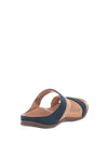 Strive Trio Leather Strappy Sandals, Navy