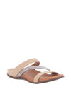 Strive Trio Leather Strappy Sandals, Tan