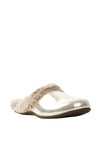 Strive Oslo Leather Slippers, Grey