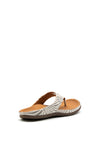 Strive Mauri Leather Zebra Slip on Sandals, Multi