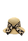 The Serafina Collection Polka Dot Cloche Hat, Natural