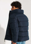 Superdry Non Hooded Sports Puffer Jacket, Deep Navy