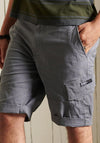 Superdry Core Cargo Shorts, Naval Grey