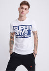 Superdry Denim Goods Co Print T-Shirt, White