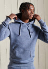 Superdry Mens Vintage Logo Emb Hood, Blue