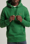 Superdry Vintage Logo Embroidered Hoodie, Field Green Marl