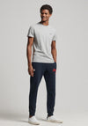 Superdry Vintage Logo Embroidered T-Shirt, Pumice Stone Marl