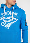 Superdry Collegiate Graphic Overhead Hoodie, Neptune Blue