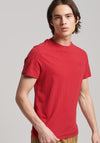 Superdry Vintage Logo Emblem T-Shirt, Work Red Marl