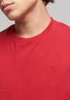 Superdry Vintage Logo Emblem T-Shirt, Work Red Marl