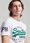 Superdry Vintage Logo T-Shirt, Optic
