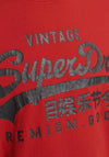 Superdry Vintage Logo Heritage T-Shirt, Risk Red