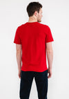Superdry Vintage Scripted College Logo T-Shirt, Chilli Pepper Red