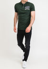 Superdry Classic Superstate Polo Shirt, Dark Forest