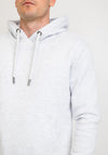 Superdry Original Label Classic Hoodie, Ice Marl