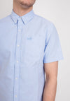 Superdry Classic University Short Sleeve Shirt, Blue