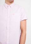 Superdry Classic University Short Sleeve Shirt, City Pink
