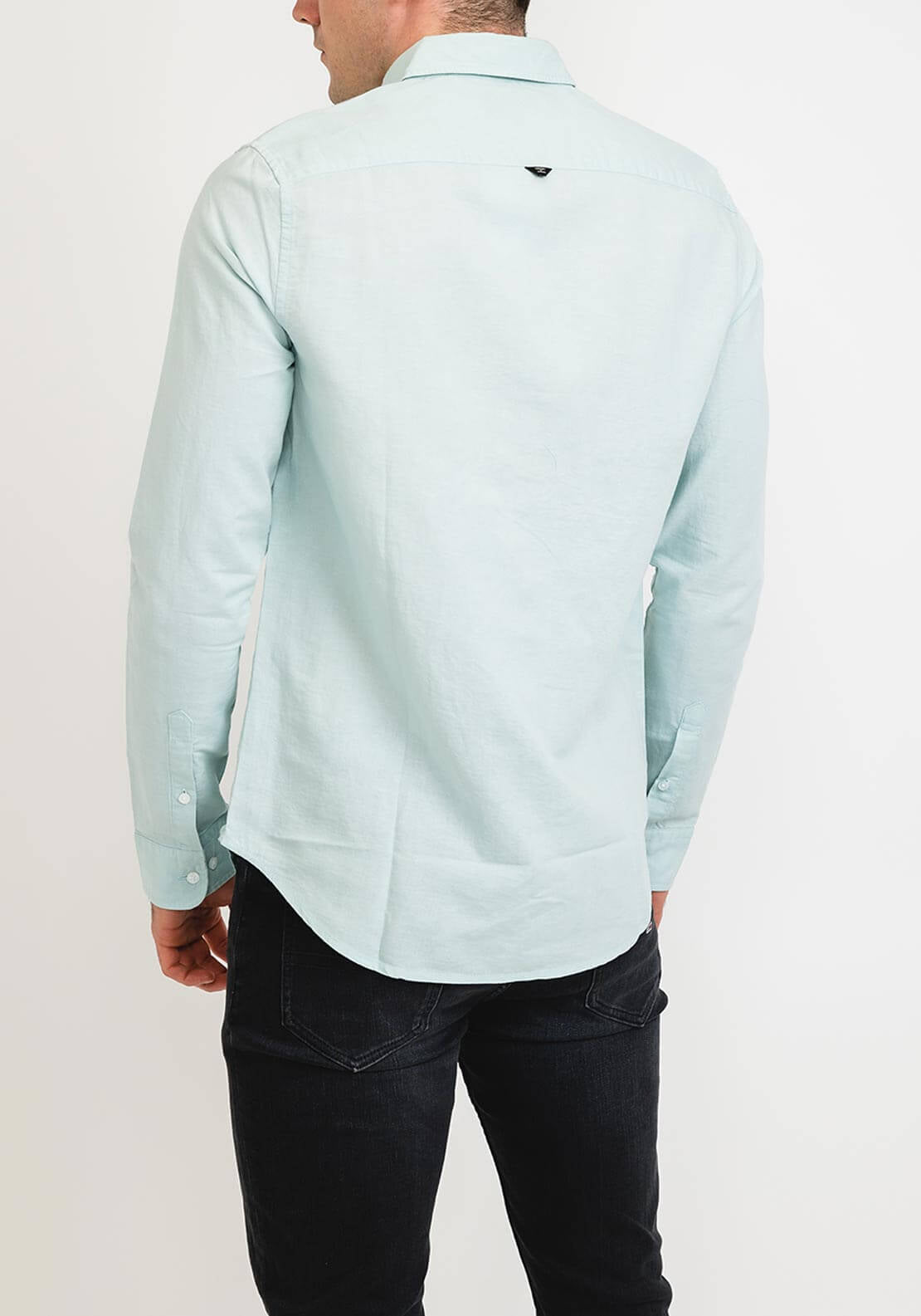 Superdry Linen Cotton Shirt, Surf Spray