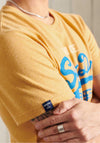 Superdry Vintage Logo Tri T-Shirt, Yellow