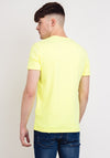 Superdry Outline Pop T-Shirt, Neon Yellow