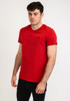 Superdry Vintage Logo Embroidered T-Shirt, Hike Red Marl