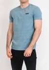 Superdry Vintage Crew T-Shirt, Desert Sky Blue