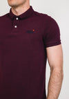 Superdry Classic Pique Polo Shirt, Port Marl