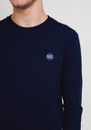 Superdry Collective Long Sleeve T-Shirt, Rich Navy