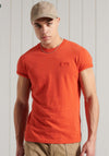 Super Dry Vintage Embroidery T-Shirt, Orange