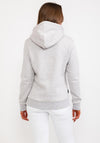 Superdry Womens Embossed Hoodie, Glacier Grey