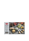 Tala Performance Slate Cheese Board & Knife Set, Black