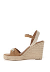 Tamaris Chain Wedge Heeled Sandals, Camel
