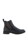 Tamaris Faux Leather Chelsea Boots, Navy
