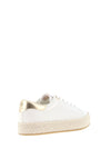 Tamaris Woven Sole Trainers, White