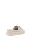 Tamaris Chain Platform Mules, White
